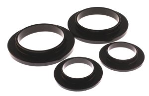 Ford Mustang Spring Isolators - Rear - Energy Suspension - Upper & Lower - Black - `79-`04 Ford Mustang Spring Isolators - Rear - Energy Suspension - Upper & Lower - Black - `79-`04